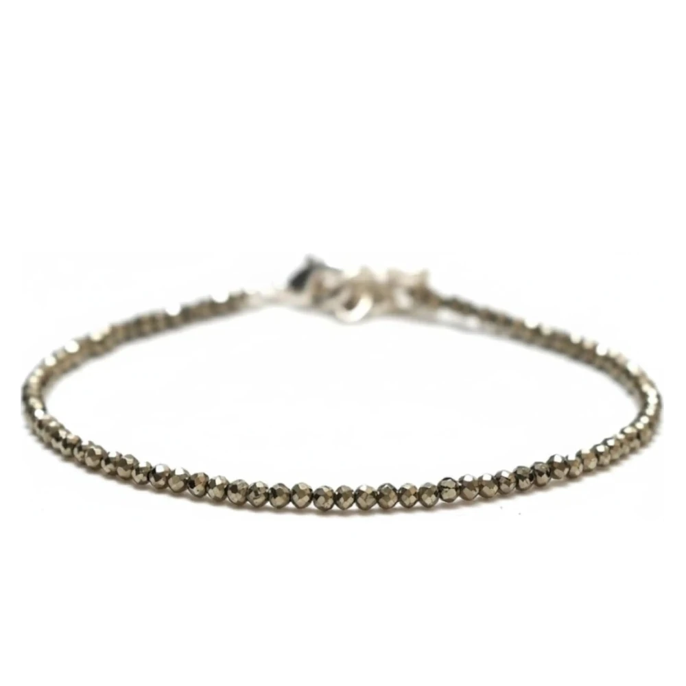 Raw Pyrite, Amethyst & Red Garnet Anklet for Women | Healing Crystal Jewelry for Wealth, Money, Protection & Power | Handmade Natural Stone Spiritual Gift Jewelry (Pack of 1)