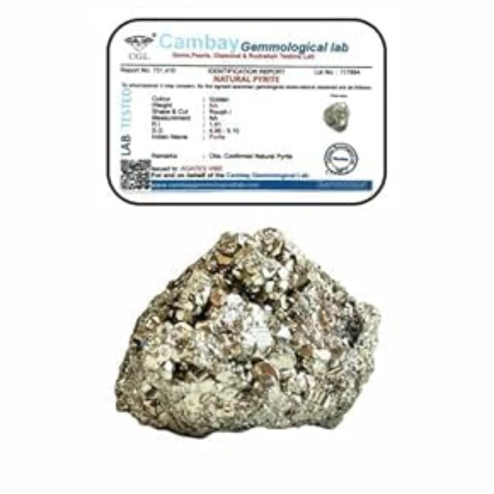Agatesvibe Natural Pyrite Rough Stone Carats – Original Cluster from Peru | Healing Crystal for Wealth, Protection & Vastu | for Home Décor & Collection (Pyrite 120-180 Gram Cluster Pyrite)