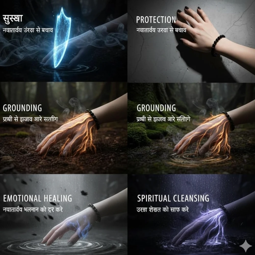 Certified Authentic Healing Crystal Bracelet for Men & Women | Reiki Stone for Money, Success & Positive Energy (Pack of 1)