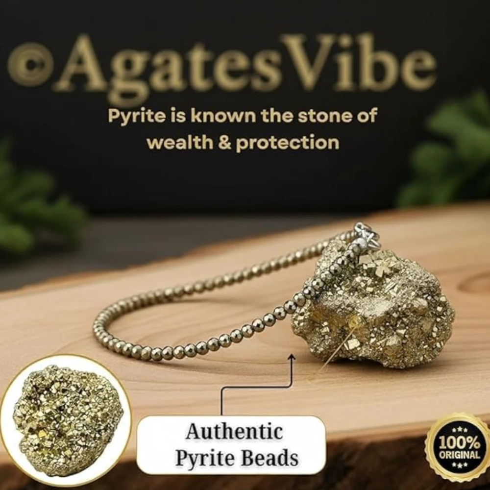 Raw Pyrite, Amethyst & Red Garnet Anklet for Women | Healing Crystal Jewelry for Wealth, Money, Protection & Power | Handmade Natural Stone Spiritual Gift Jewelry (Pack of 1)