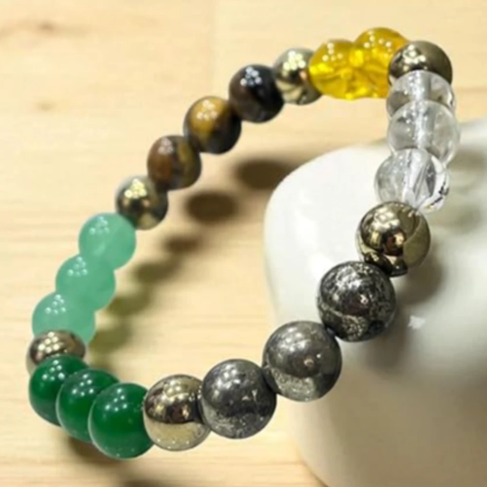 Agatesvibe Crystal Dhan Yog Bracelets