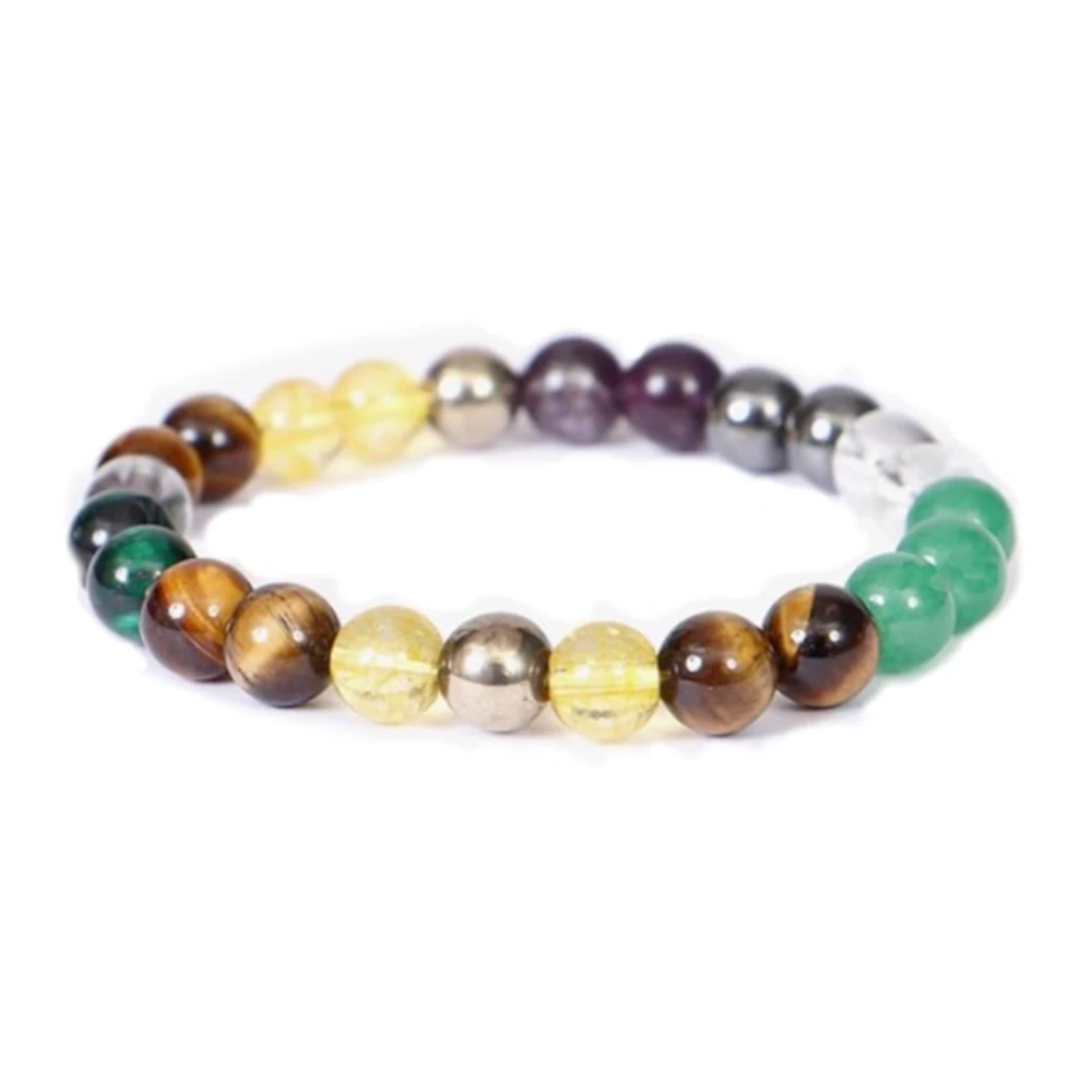 Agatesvibe™ Original Money Magnet Bracelet – Golden Pyrite Unisex Bracelet for Men & Women | Attracts Wealth, Fame & Good Luck | Certified Authentic | Pack of 1