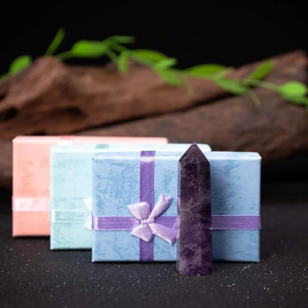 Agatesvibe Goege Bailey Amethyst Crystal Wand – Healing Stone | Faceted Reiki Chakra Meditation Tool for Energy Balancing & Spiritual Therapy (Purple Amethyst)