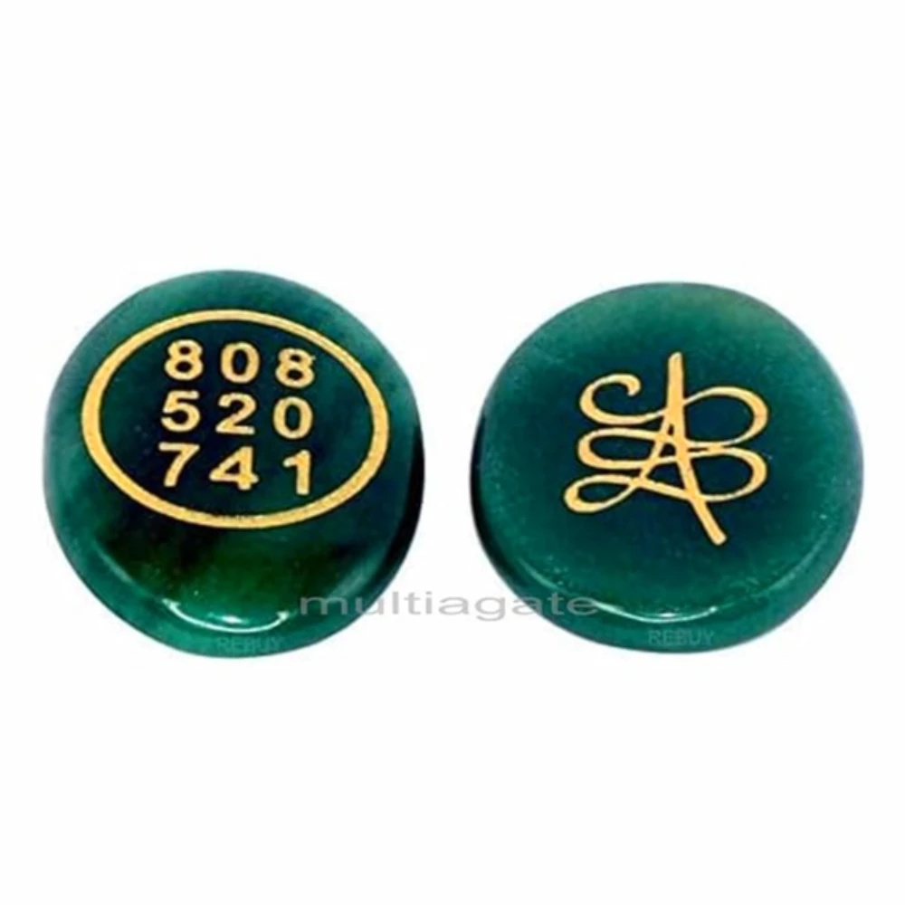 Agatesvibe Green Jade Crystal Money Switchword & Zibu Symbol of Prosperity – Natural Money Stone Oval Shape Cabochon | Switchwords Gemstone for Reiki, Crystal Healing & Wealth Attraction (2)