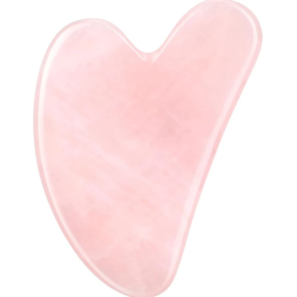 Agatesvibe Gua Sha Facial Tool for Face and Body, Gua Sha for Self Care, Guasha Tool Tensions Relief and Reducing Puffiness,Self Care Gifts for Woman/Men, Skin Gifts (Pack of 1) (Rose)