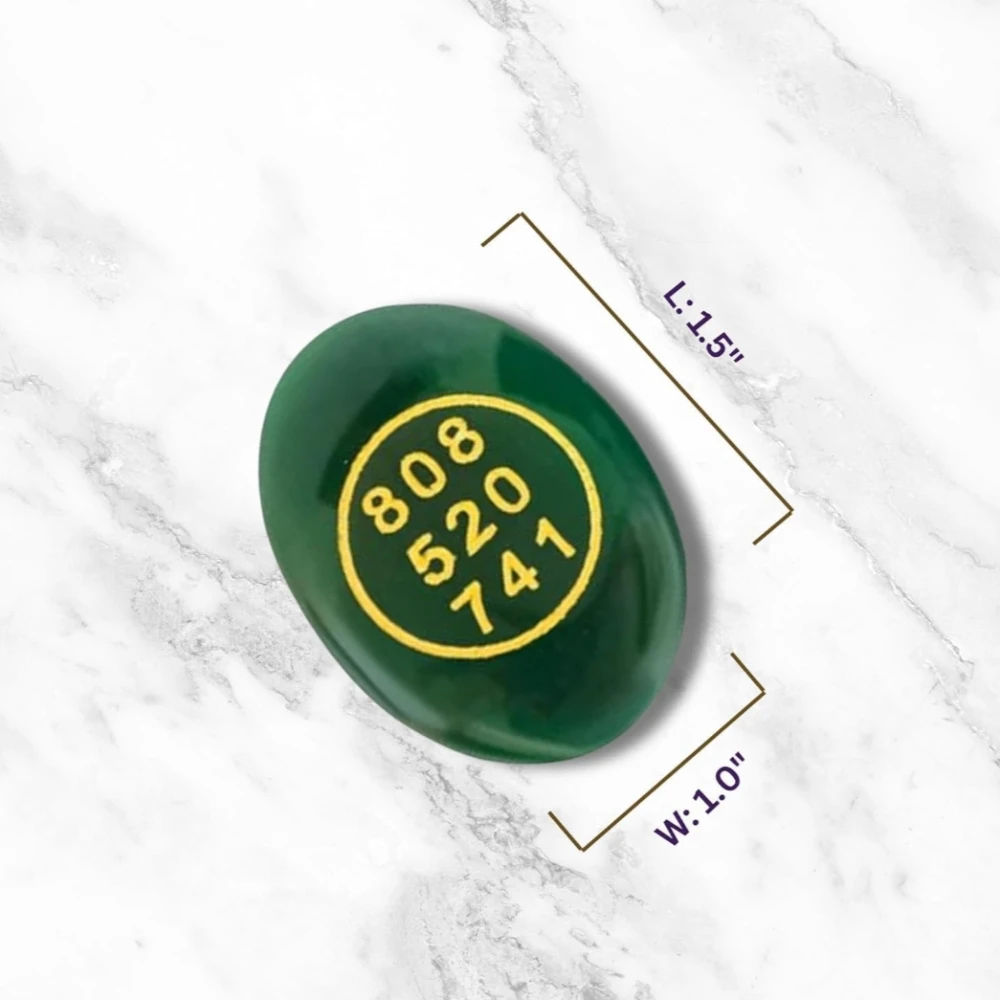 Agatesvibe Certified Pyrite Zibu Symbols Crystal for Money – 808 520 741 Lucky Zibu Coin – Powerful 520741 Energy Stone for Attracting Wealth, Abundance, Financial Growth & Prosperity Manifestation (Pack of 1)