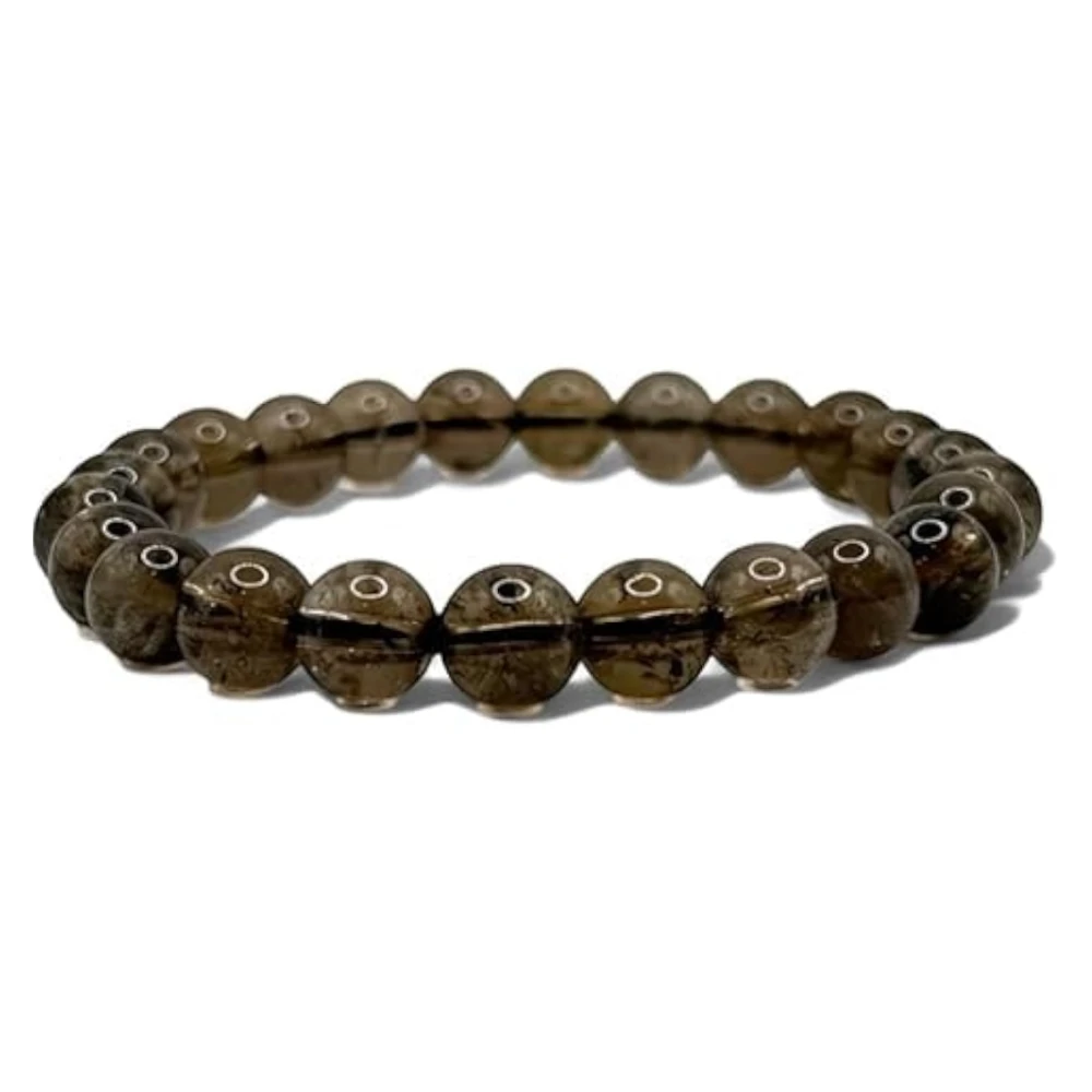 Agatesvibe Money Magnet Bracelet – Shiny Gold-Like Natural Gemstone | Unisex Wealth & Confidence Jewelry for Men & Women | Attracts Money, Fame & Good Luck (Pack of 1) (Amethyst)