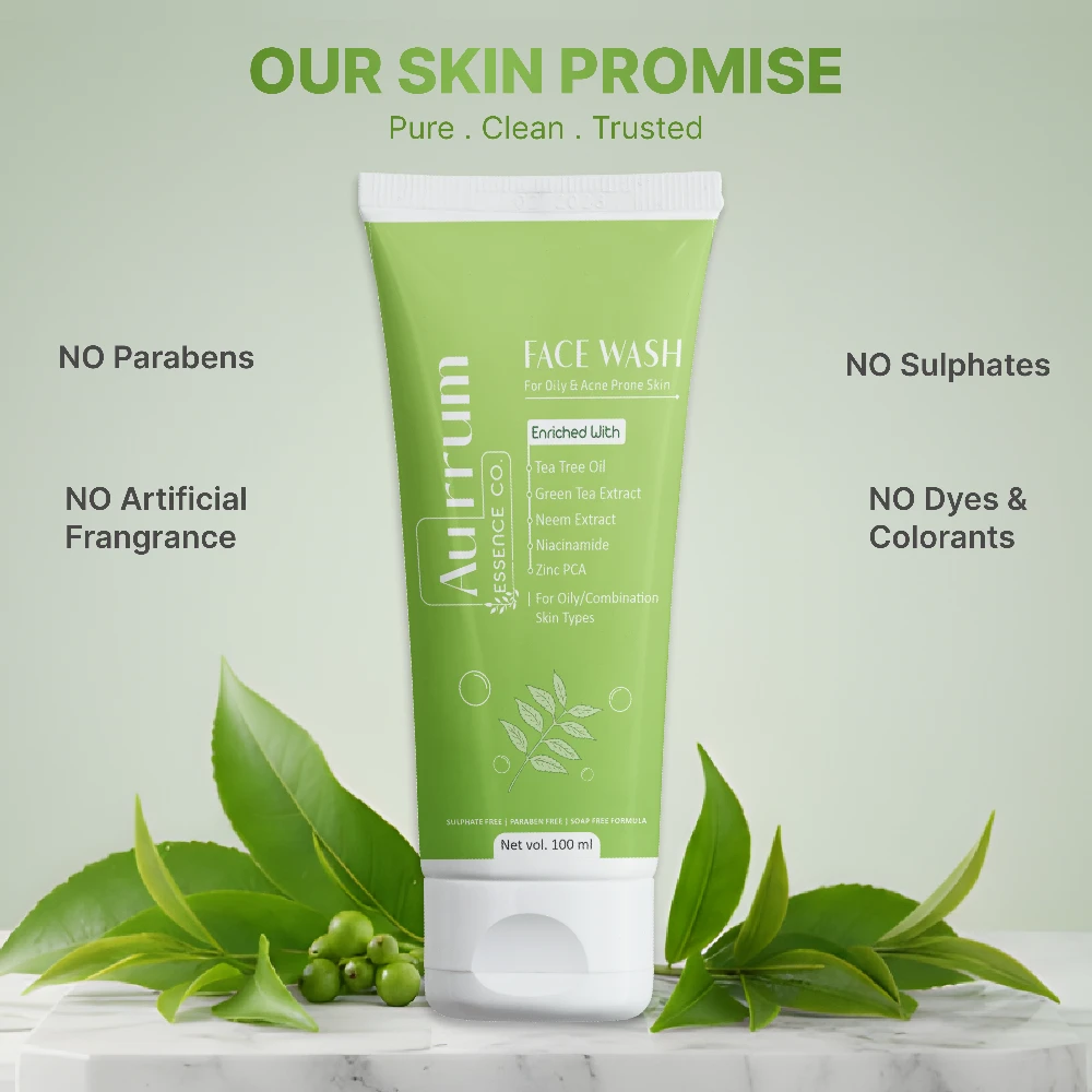 Aurrum Tea Tree Face Wash