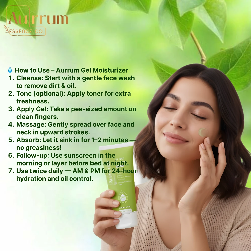 Gel Moisturizer For Oil Skin