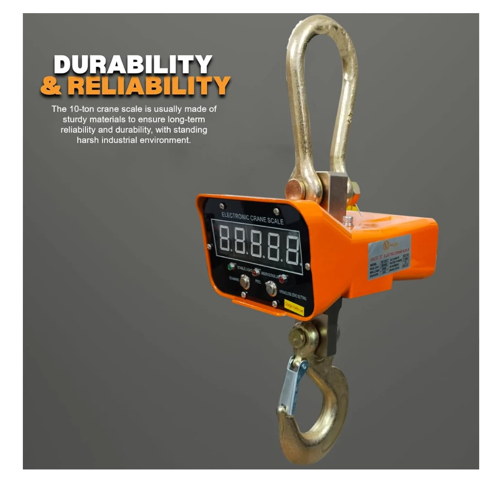 SIYOL 10 Ton Digital Crane Hanging Scale