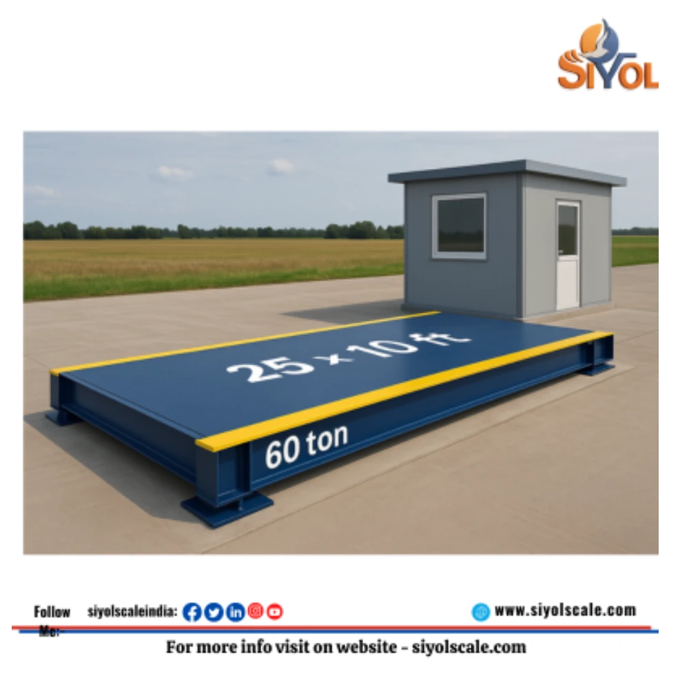 SIYOL ANALOG WEIGHBRIDGE 60 TON PITLESS 25X10