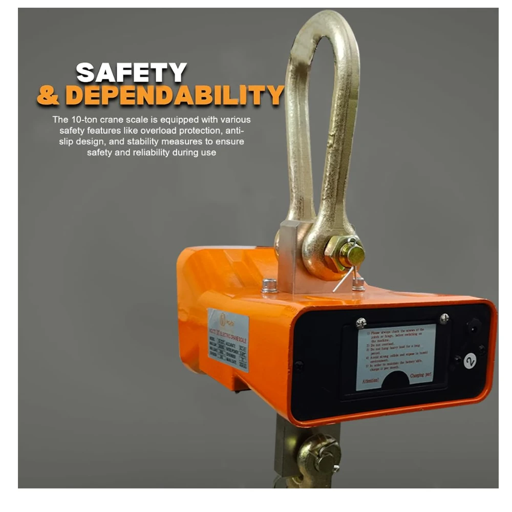 SIYOL 10 Ton Digital Crane Hanging Scale