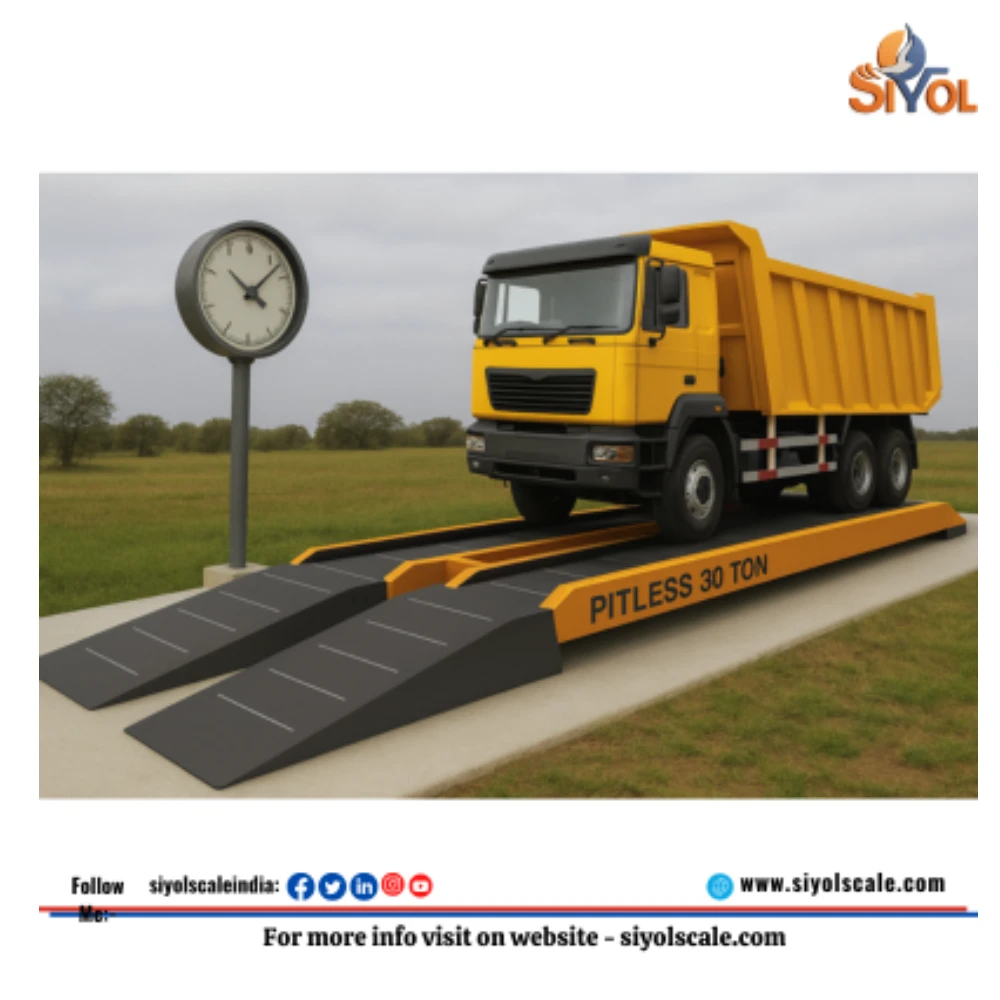 SIYOL ANALOG WEIGHBRIDGE 80 TON PITLESS 30X10