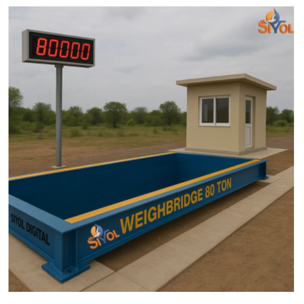 SIYOL DIGITAL WEIGHBRIDGE 80 TON PITTYPE 30X10