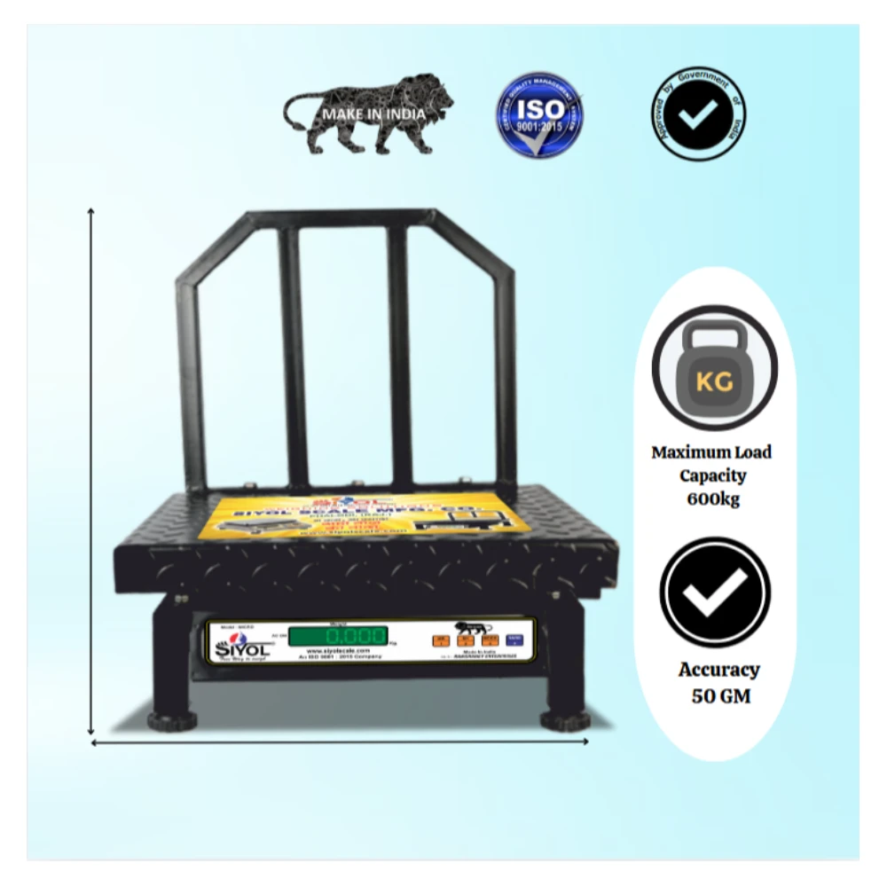 SIYOL RE-KM 500KG 600X600MM MS