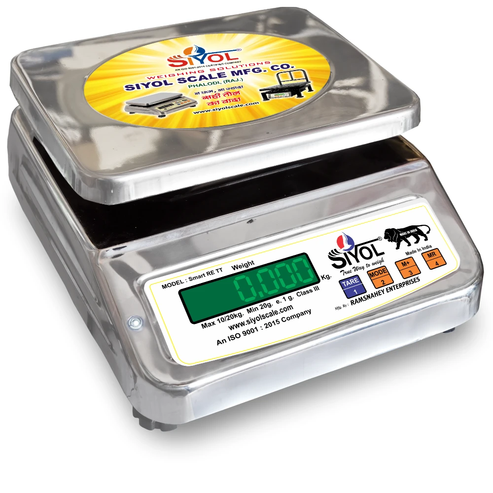 SIYOL SMART RE-TT 10/20KG SS