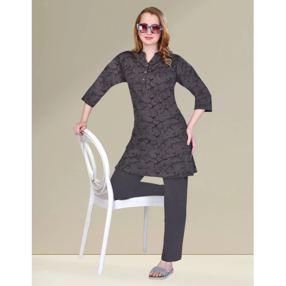 Hosiery Kurti Night Suit