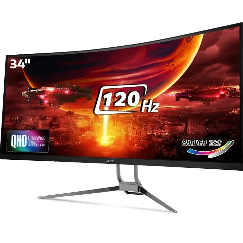 Acer ED343CUR 34 Inch UWQHD Curved Monitor