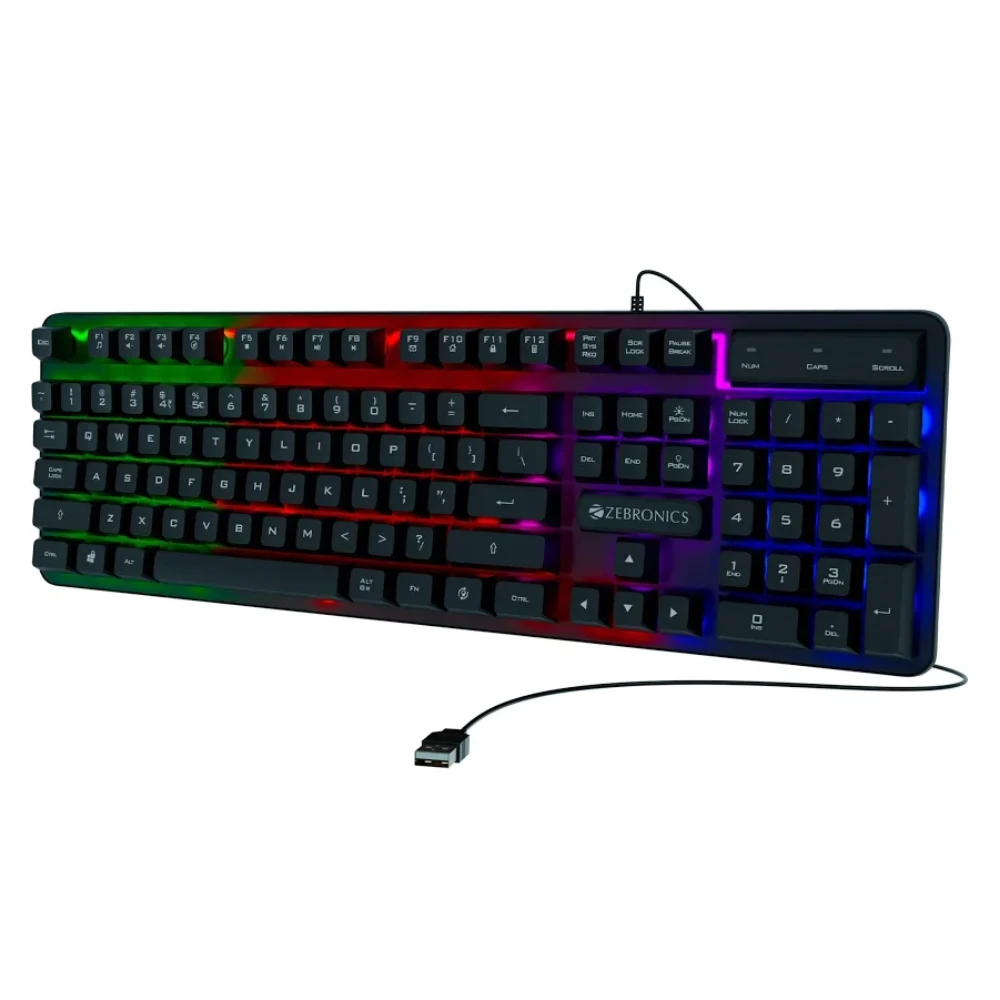 Zebronics Transformer K1 Premium Gaming USB Keyboard
