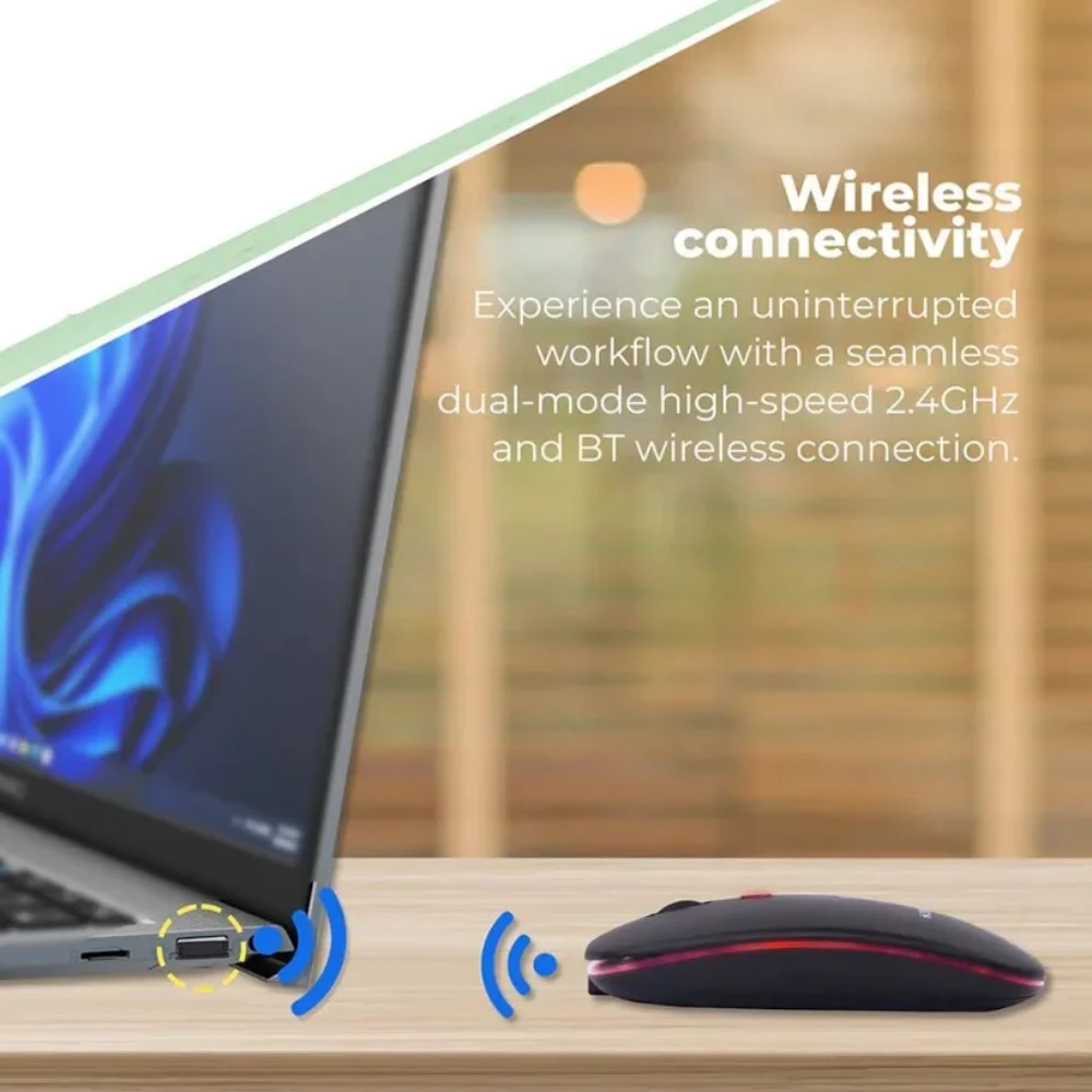 Zebronics Blanc Slim Wireless Mouse