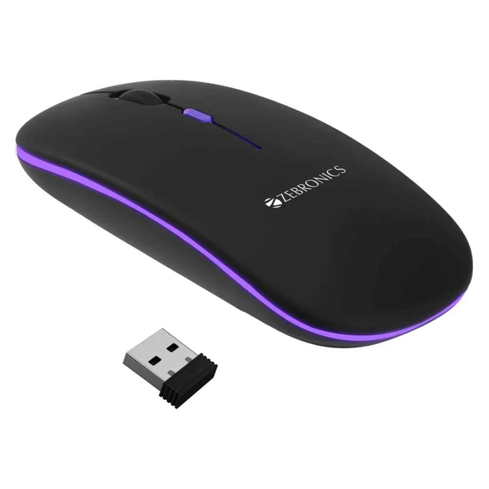 Zebronics Blanc Slim Wireless Mouse