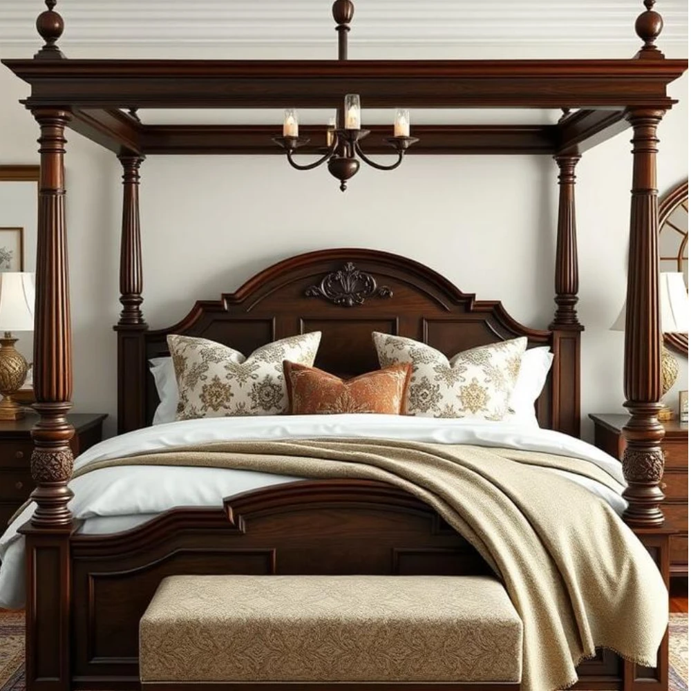 Wooden Bed