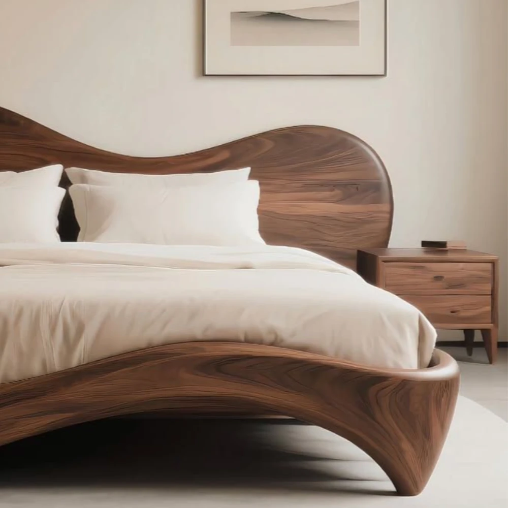 Wooden Bed Deluxe