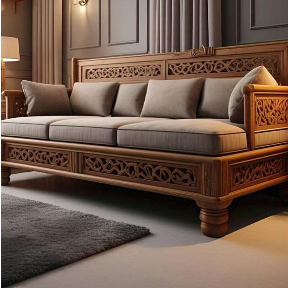Wooden Sofa Deluxe