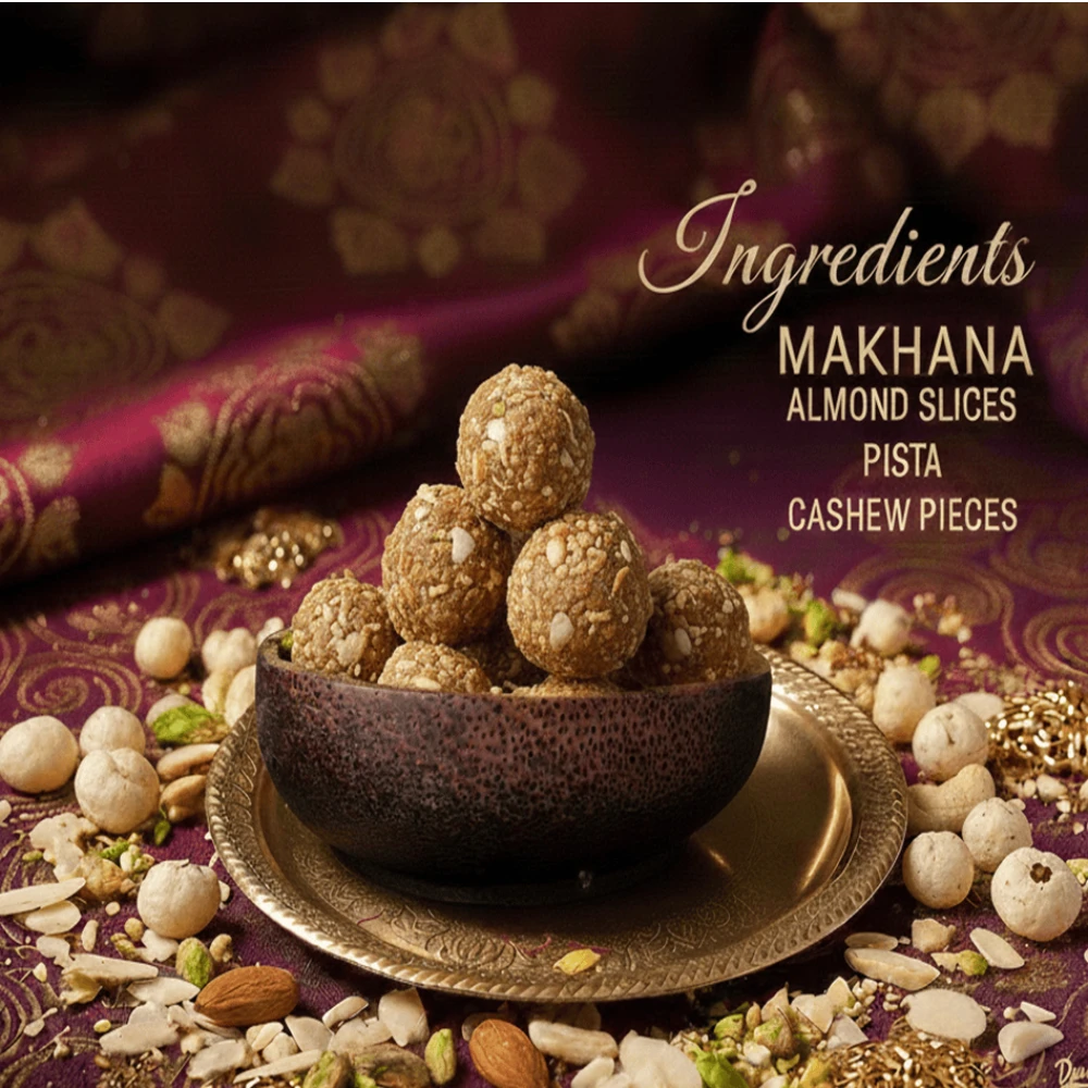 Royal Makhana Laddu Plan 250 gm