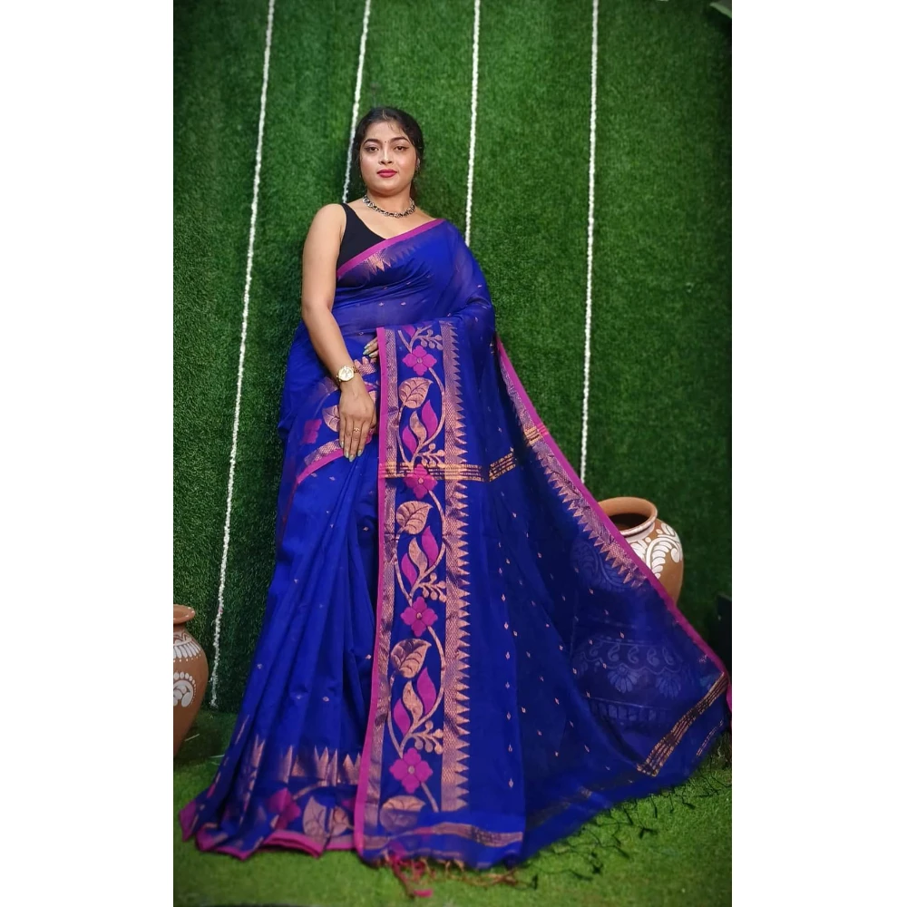 Tissue Kanjivaram Silk (Black)