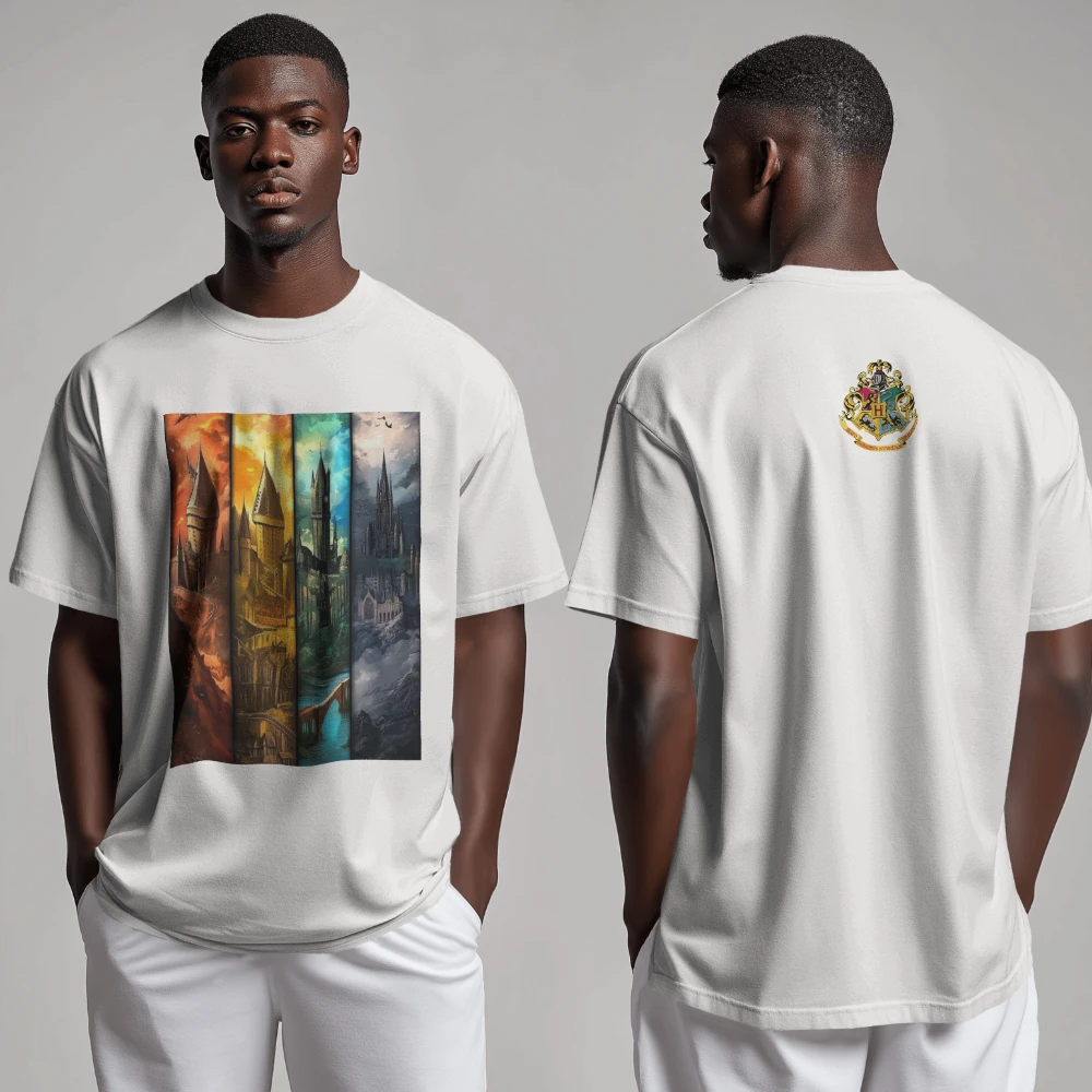 Oversized T-shirt in White Shade