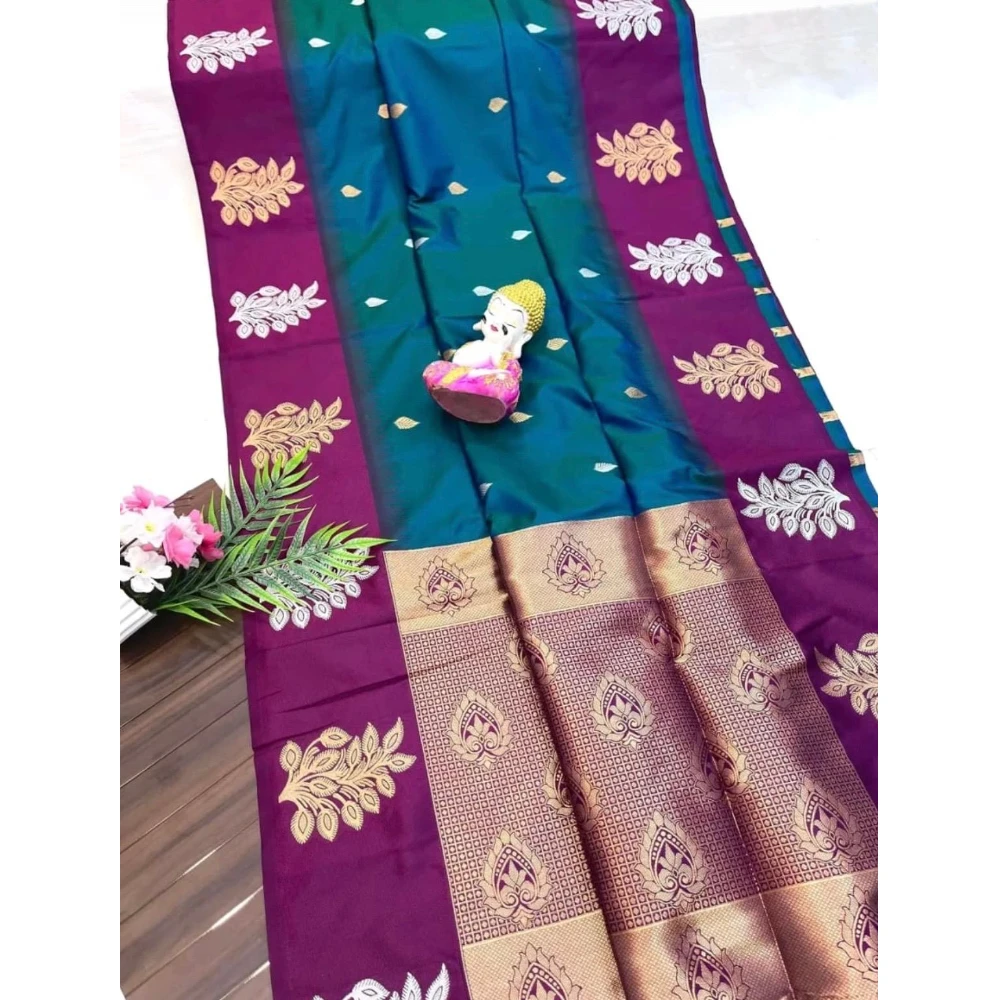 Kanjivaram Silk Saree (Black)