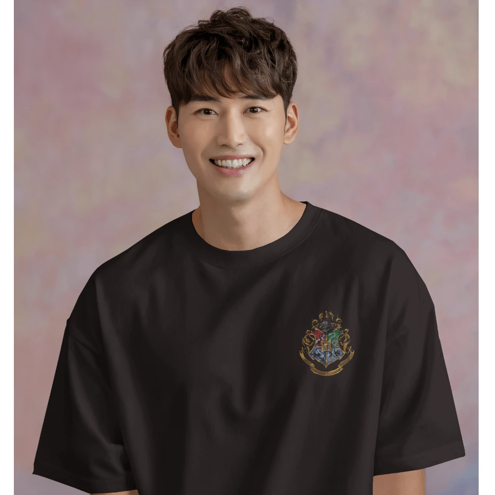 Oversized T-shirt in Chocolate Black Shade